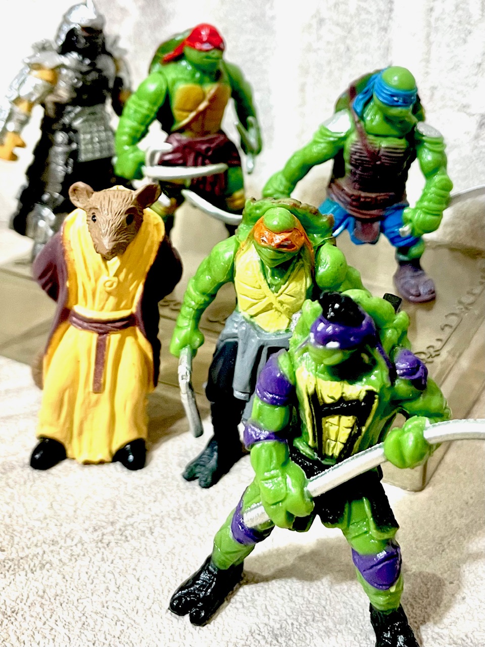 タートルズフィギュア6体セット