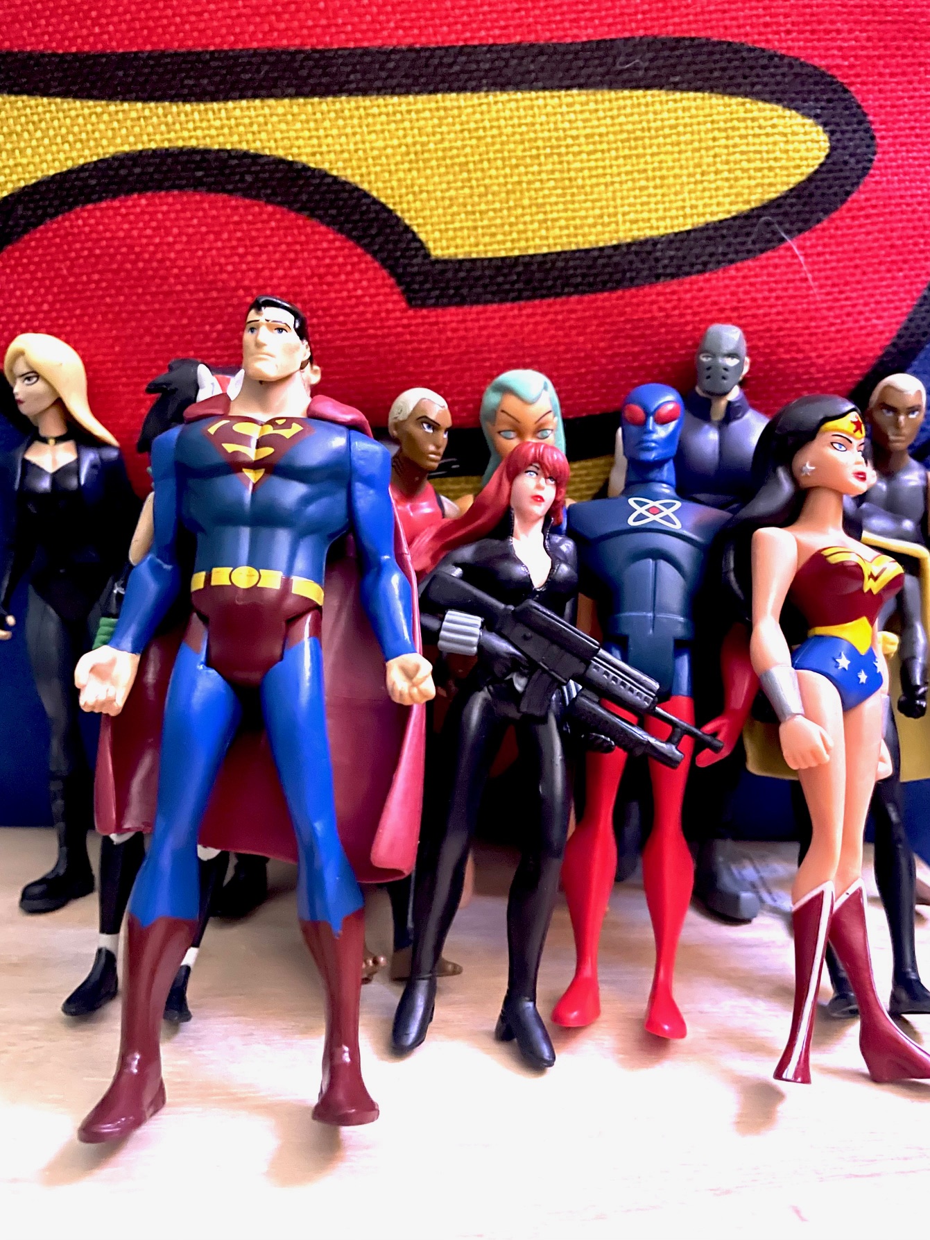 スーパーマンフィギュア12体セット