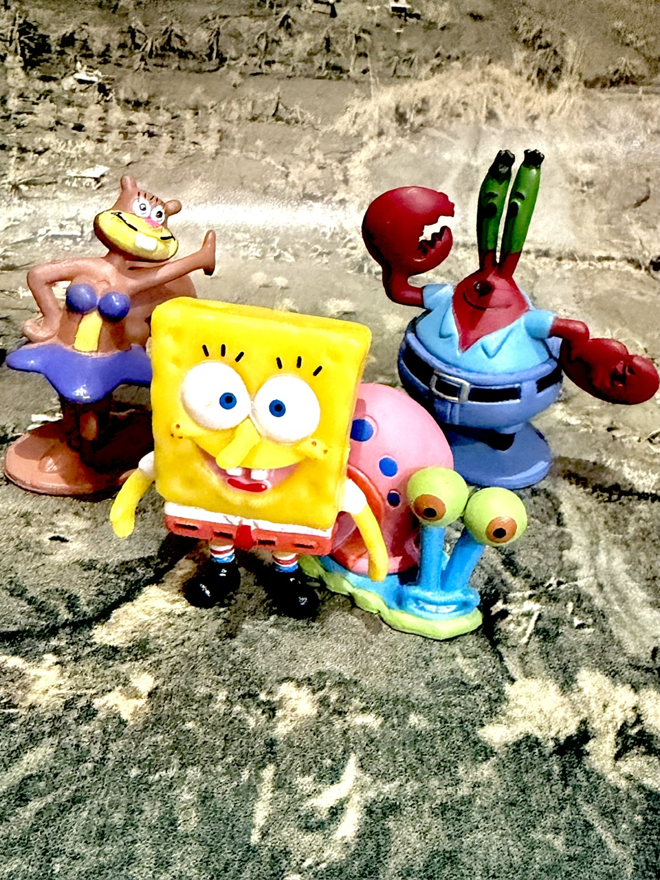 スポンジボブ４体フィギュアセット