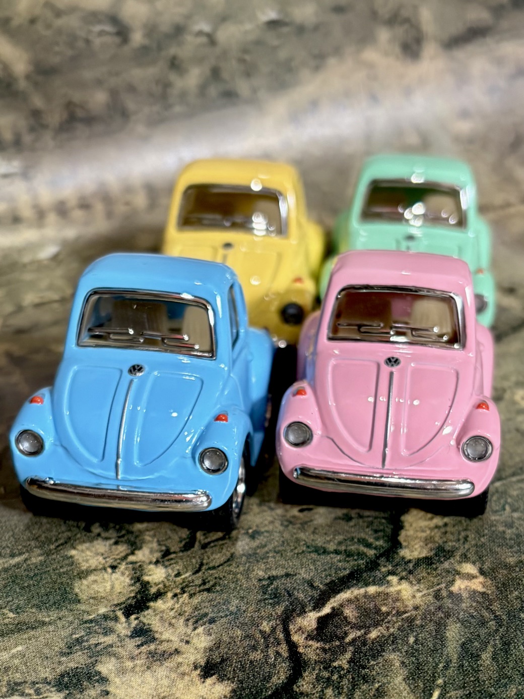 プルバック パステルビートル4色セット