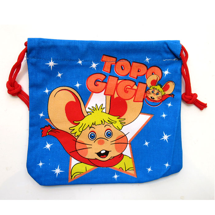 巾着袋 トッポジージョ 巾着小サイズ 給食袋 コップ袋 ポーチ 小物入れ アメリカン雑貨