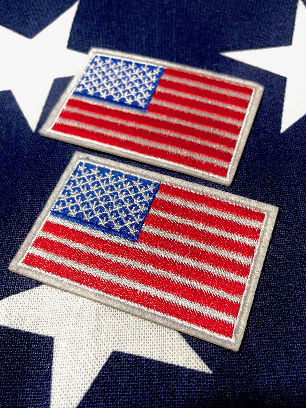 アメリカ国旗ワッペン