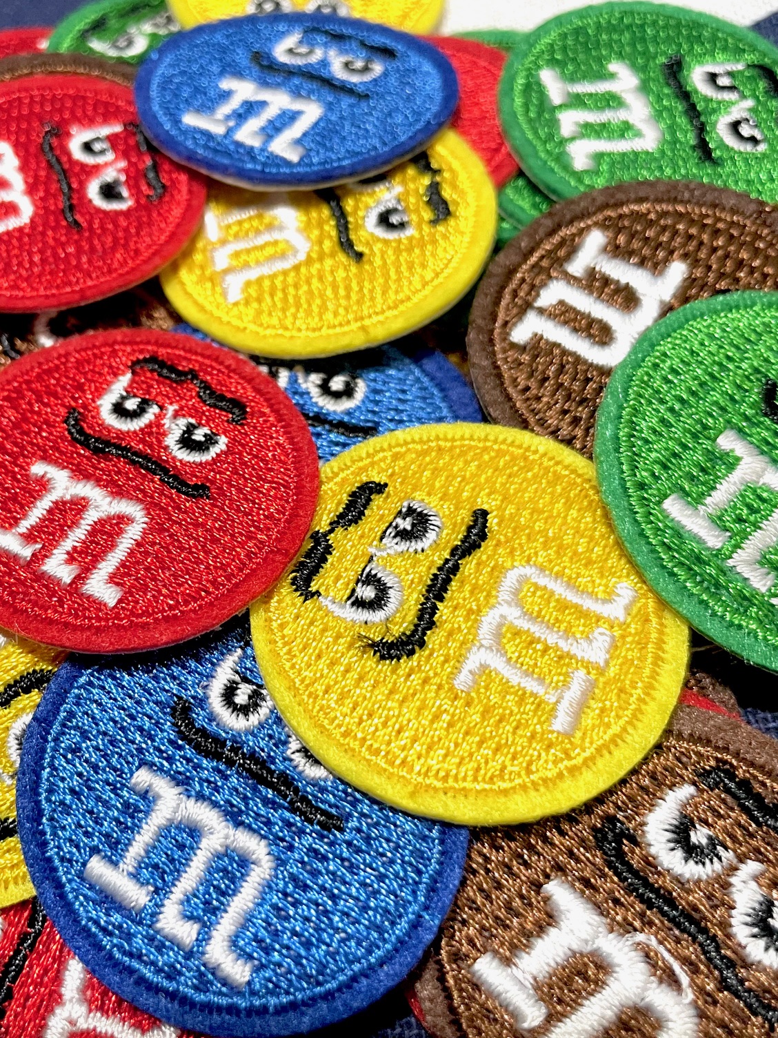 M＆Msスモールワッペン５pセット