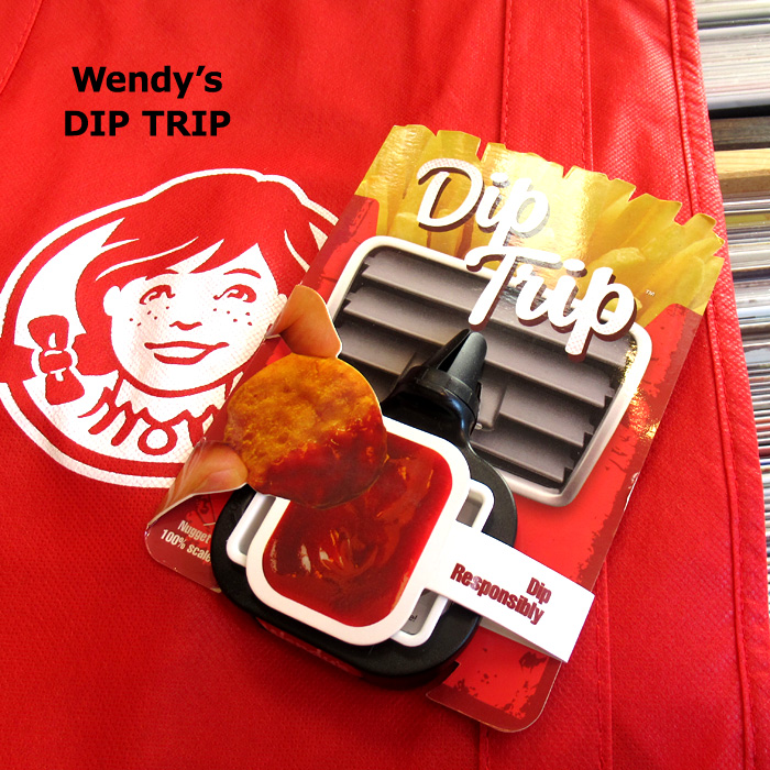 Wendy's ウェンディーズ DipTrip ソーストレイ オフィシャルグッズ