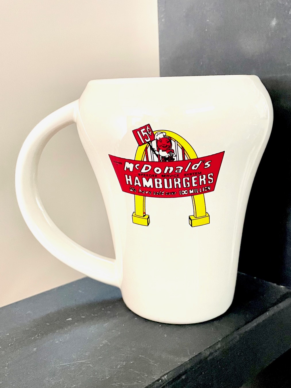 マクドナルド HAMBURGERSマグ   ヴィンテージ　マグカップ　