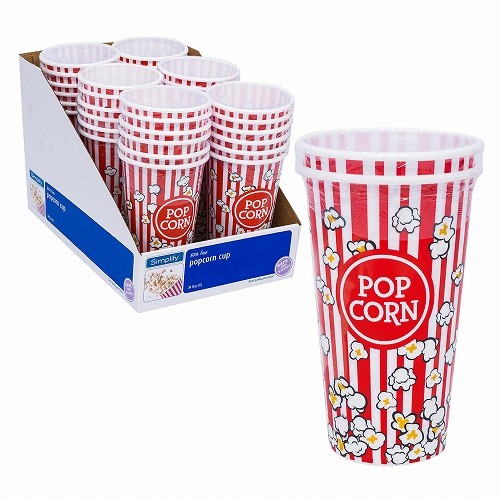 ポップコーン 34OZプラコップ