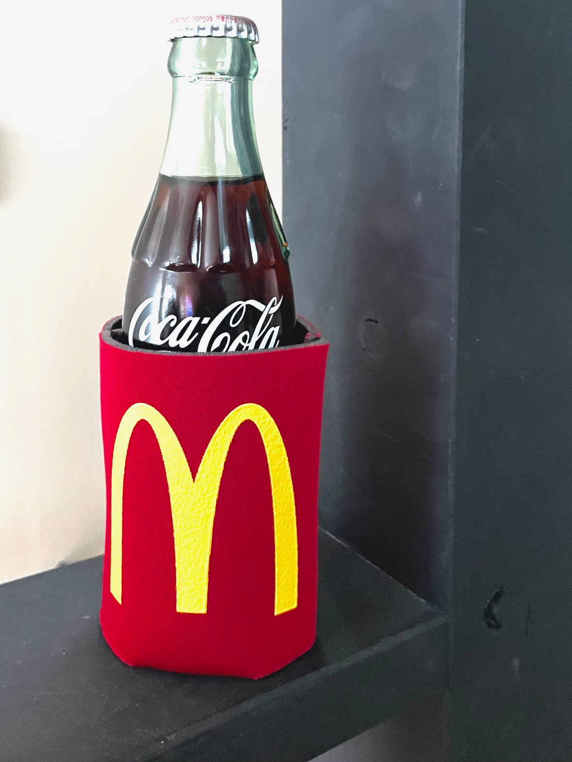 マクドナルドオフィシャルグッズ McDonald's クージー クーラー KOOZIE LOGO RED   アメリカン雑貨