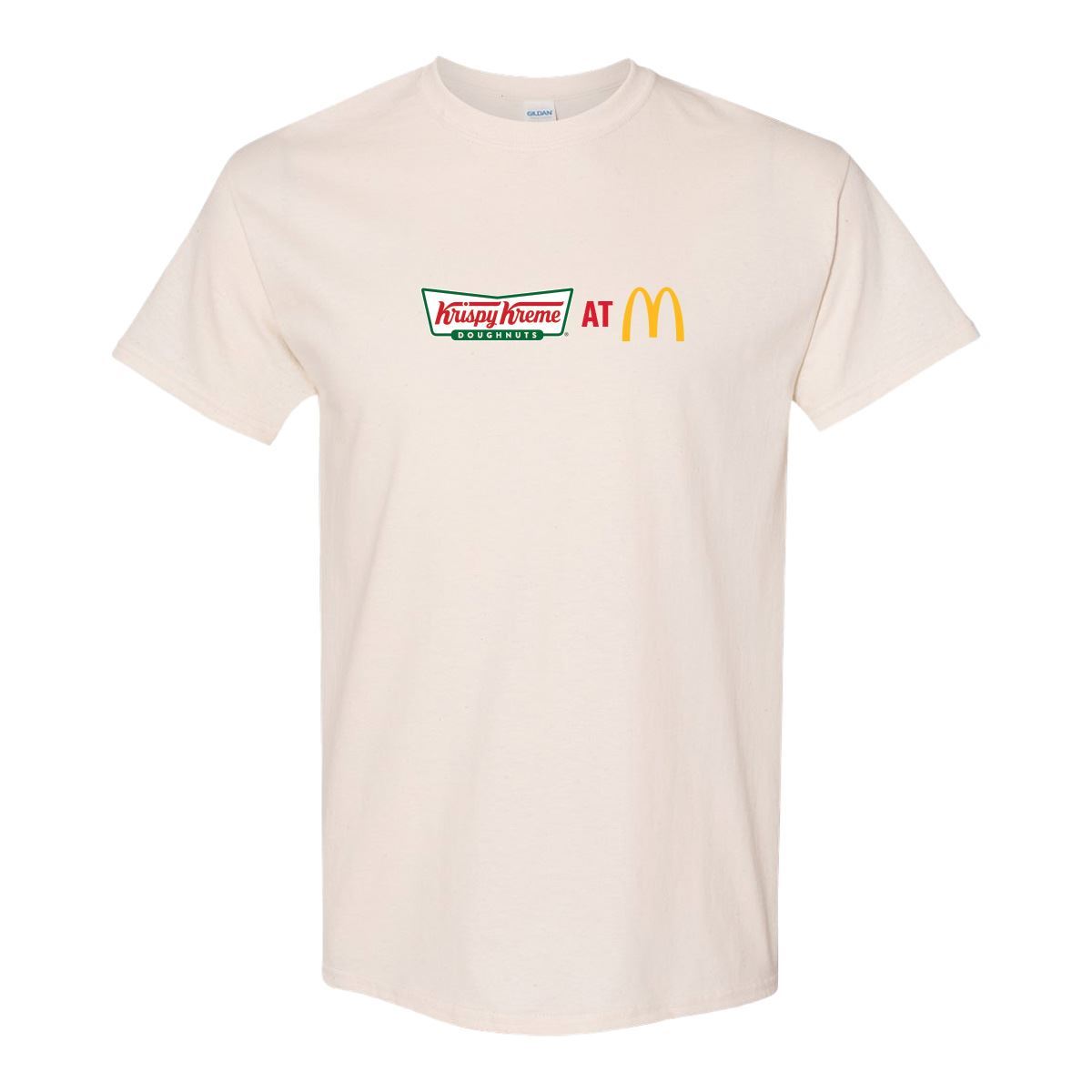マクドナルド クリスピー クリーム ナチュラル  半袖 Tシャツ