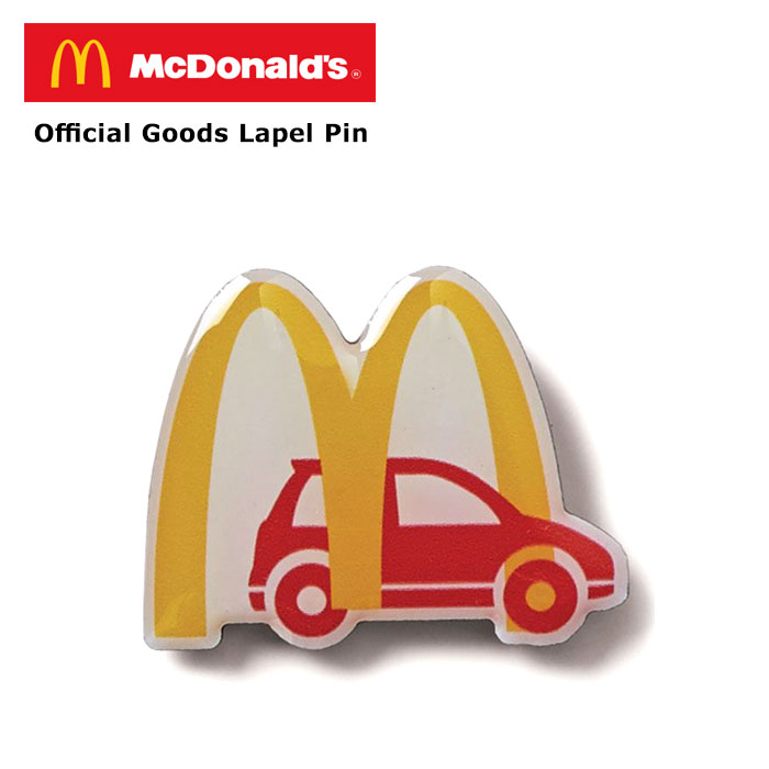 ラペルピン デリバリーカー マクドナルド オフィシャルグッズ ピンバッジ ピン McDonald's アメリカン雑貨