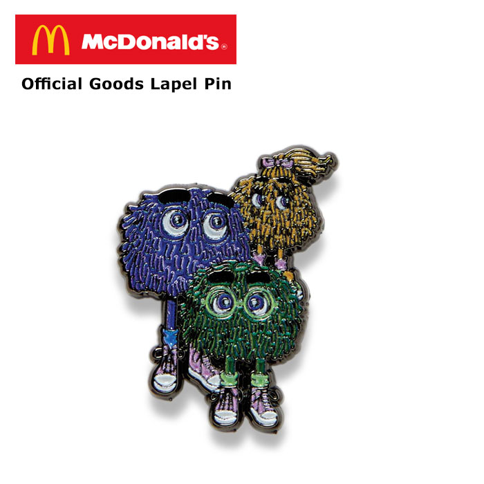 ラペルピン フライキッズ マクドナルド オフィシャルグッズ ピンバッジ ピン McDonald's アメリカン雑貨