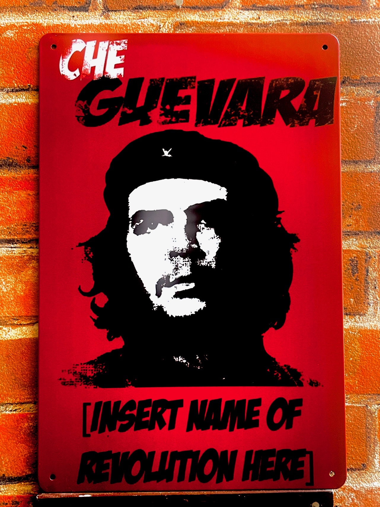チェ・ゲバラ ティンサイン 看板 アメリカン ティン A4 ガレージ ディスプレイ アメリカン雑貨