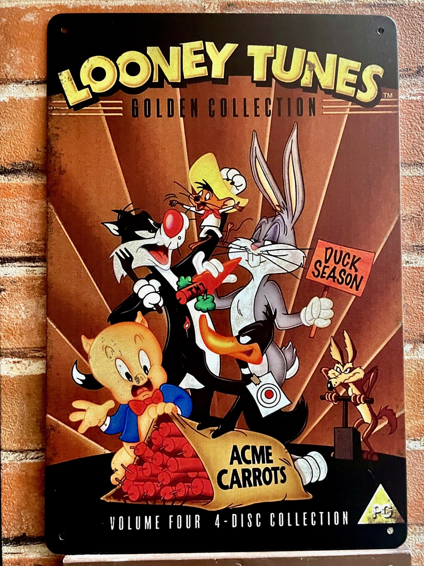 LOONY BRティンサイン看板 ブリキ看板 インテリア ディスプレイ レトロ  アメリカン雑貨