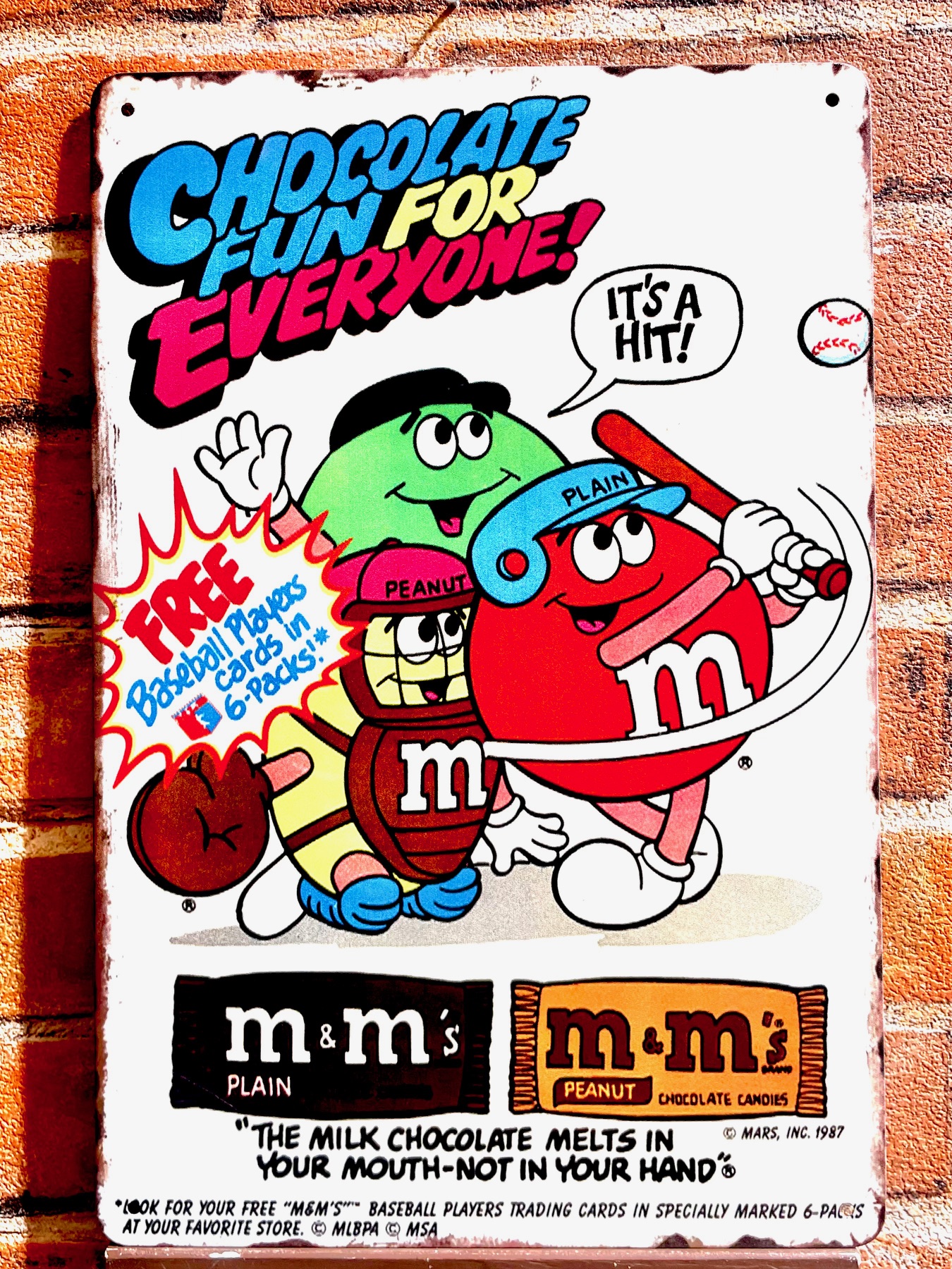 MM BBティンサイン看板 ブリキ看板 インテリア ディスプレイ レトロ  アメリカン雑貨