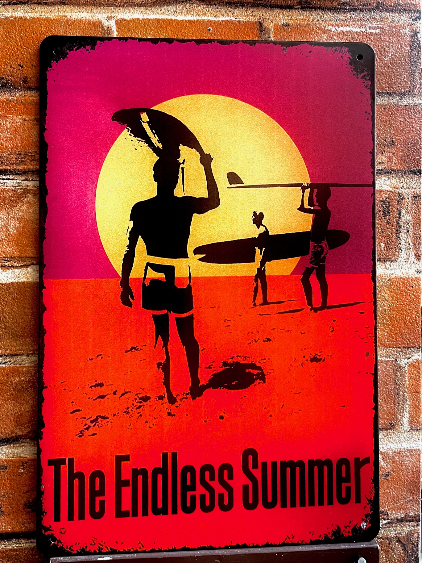 ENDLESSティンサイン看板 ブリキ看板 インテリア ディスプレイ レトロ  アメリカン雑貨