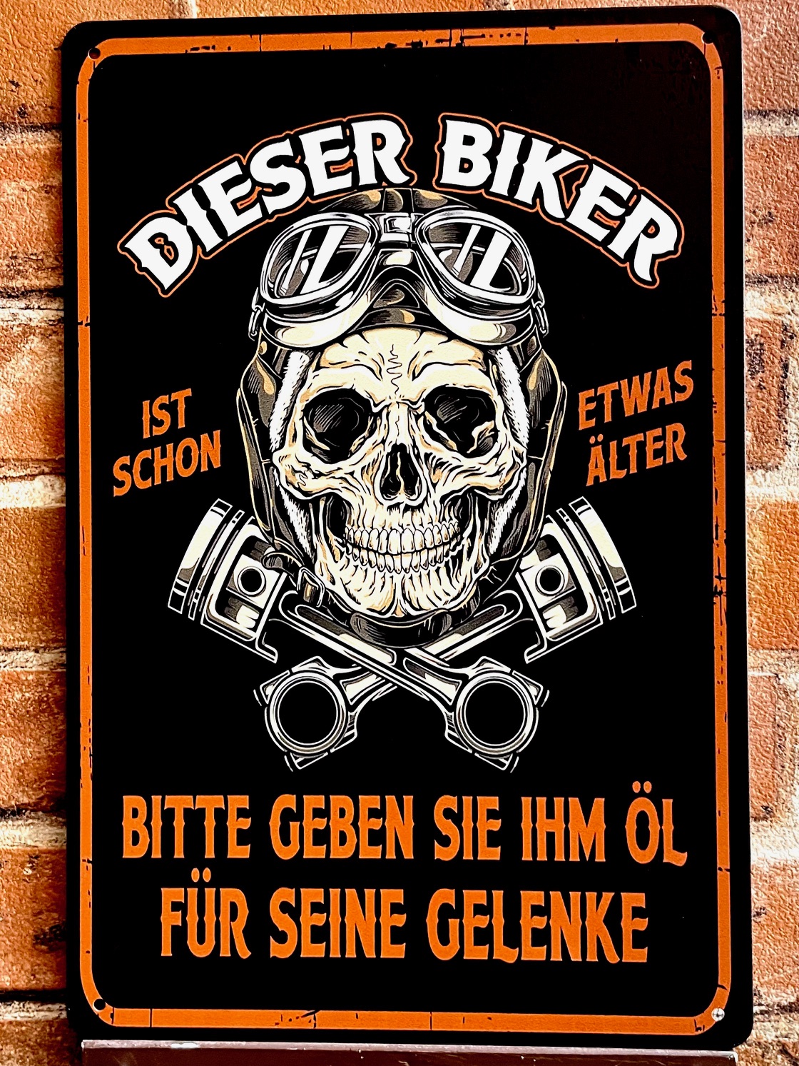 BIKERティンサイン看板 ブリキ看板 インテリア ディスプレイ レトロ  アメリカン雑貨