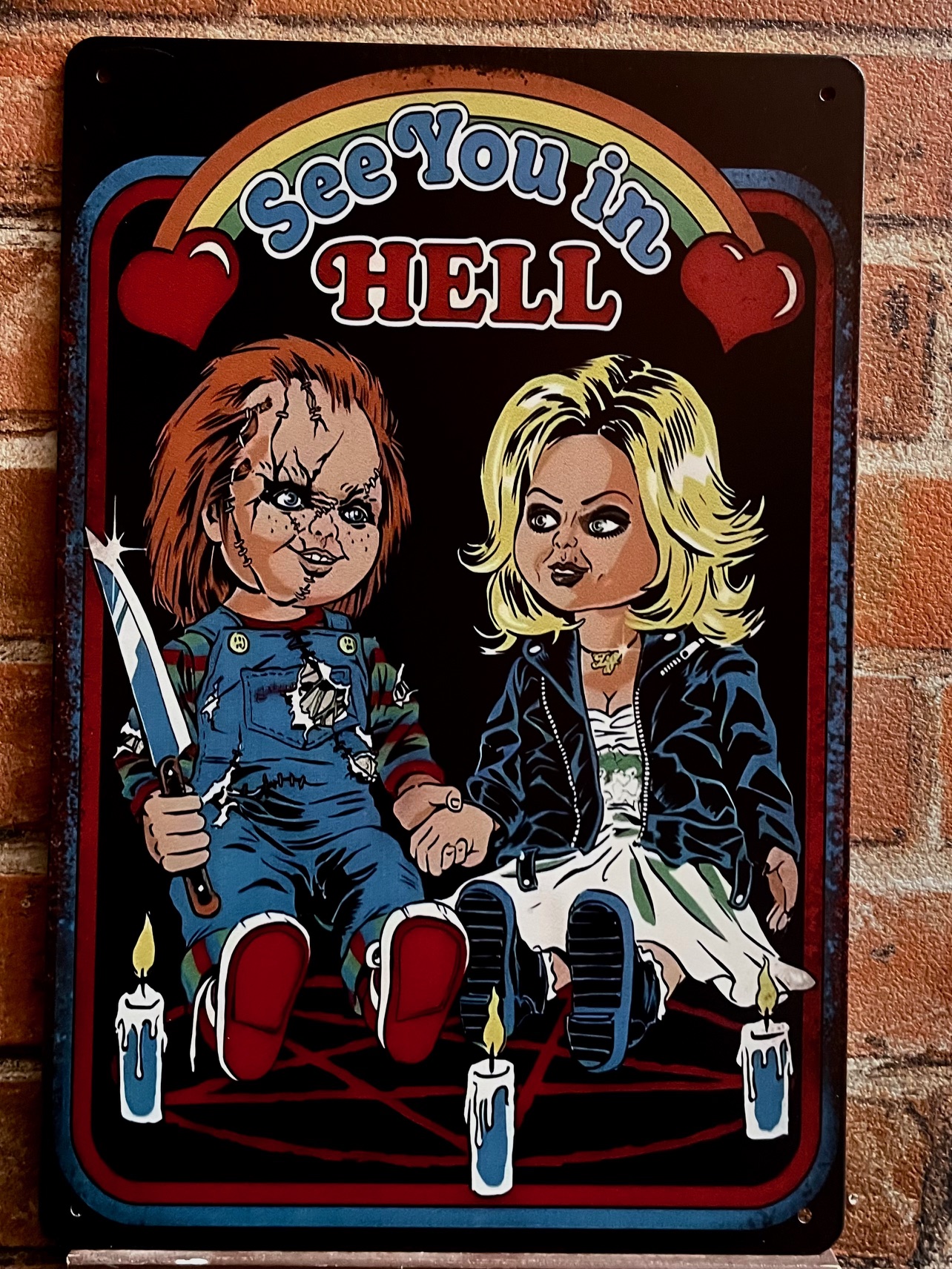 チャイルドティンサイン看板 ブリキ看板 インテリア ディスプレイ レトロ  アメリカン雑貨