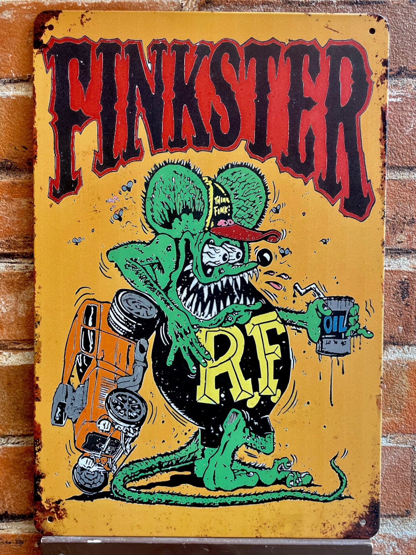 RFティンサイン看板 ブリキ看板 インテリア ディスプレイ レトロ  アメリカン雑貨