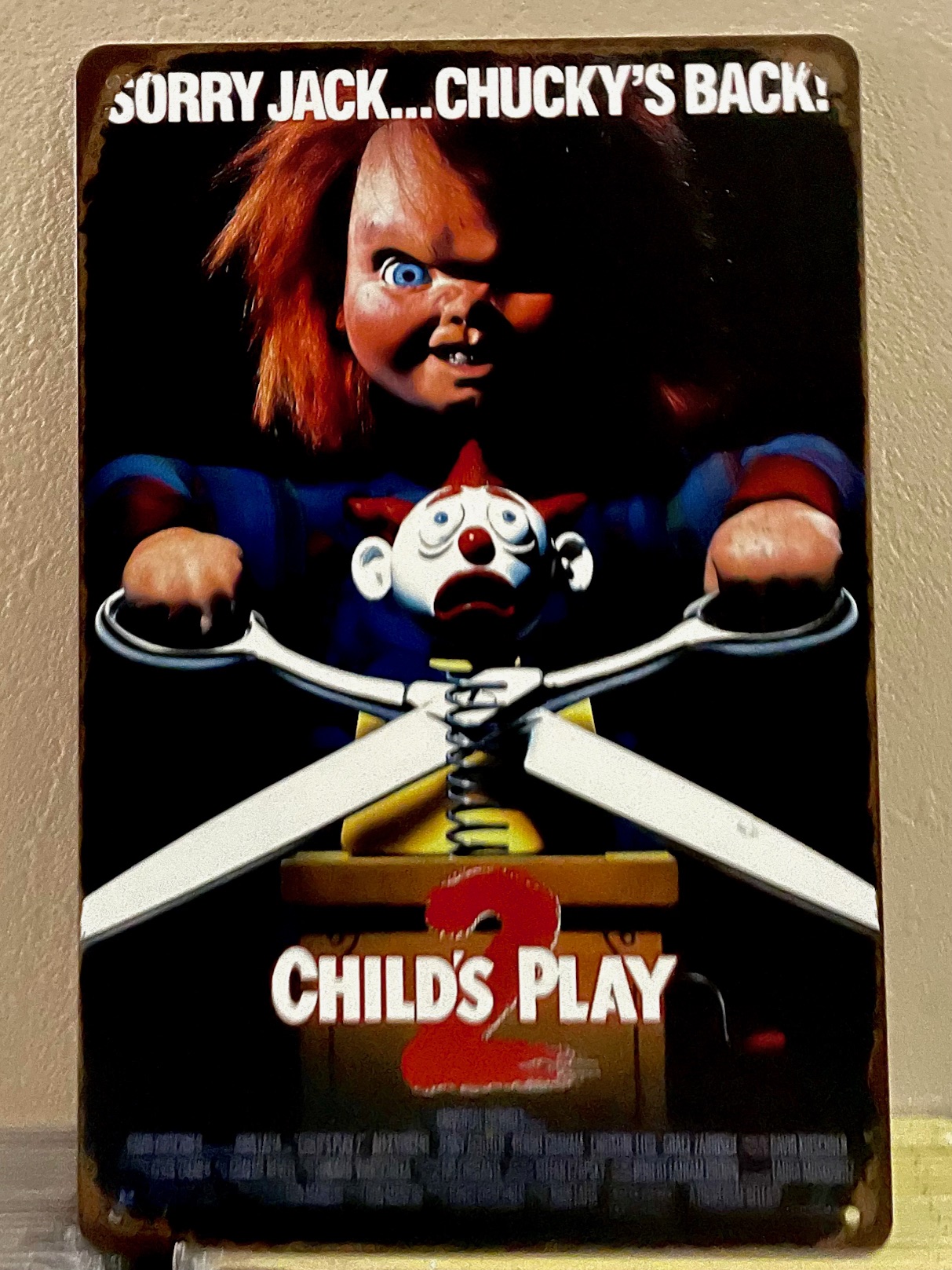 チャイルド２ティンサイン看板 ブリキ看板 インテリア ディスプレイ レトロ  アメリカン雑貨