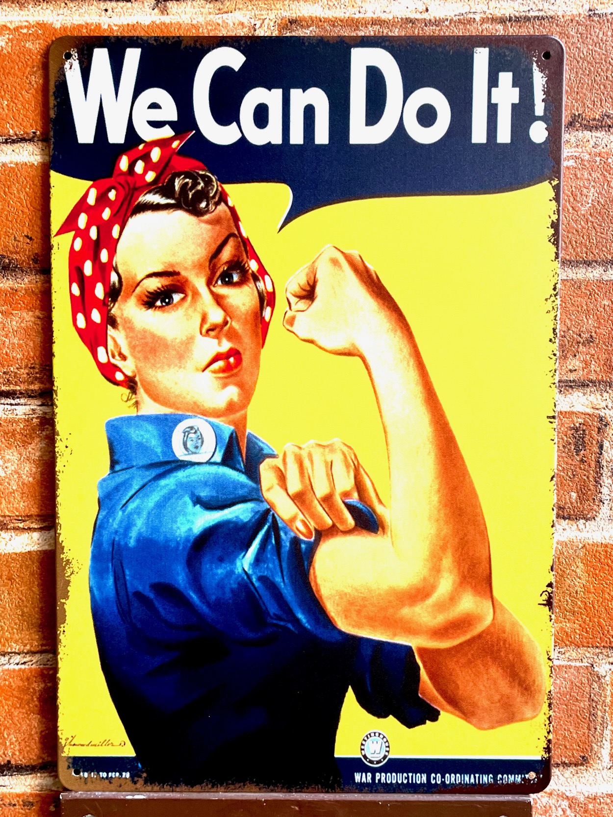 ロージー ティンサイン 看板 インテリア ディスプレイ レトロ  映画 アメリカン雑貨