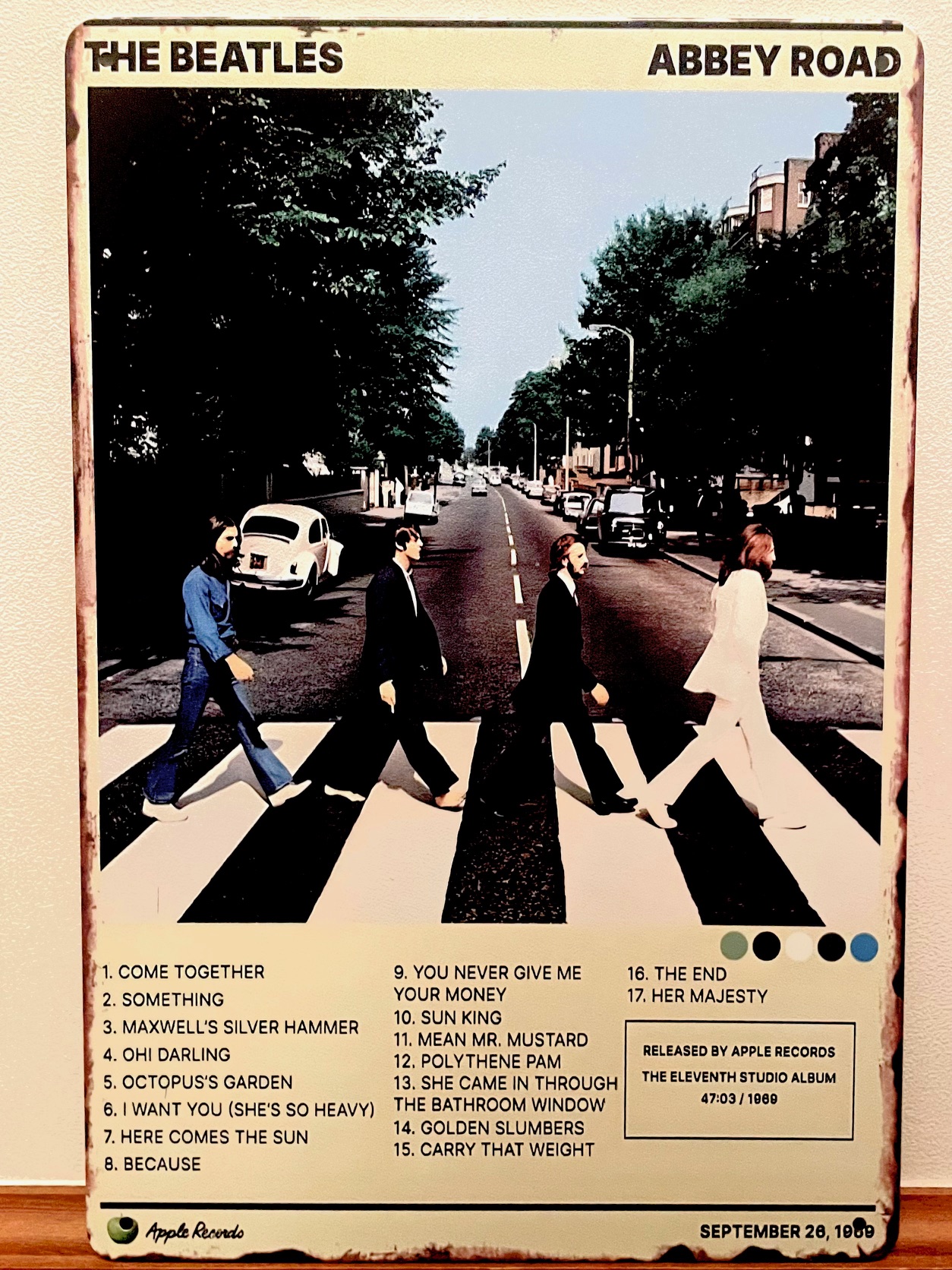 AB ティンサイン 看板 インテリア ディスプレイ レトロ  映画 アメリカン雑貨