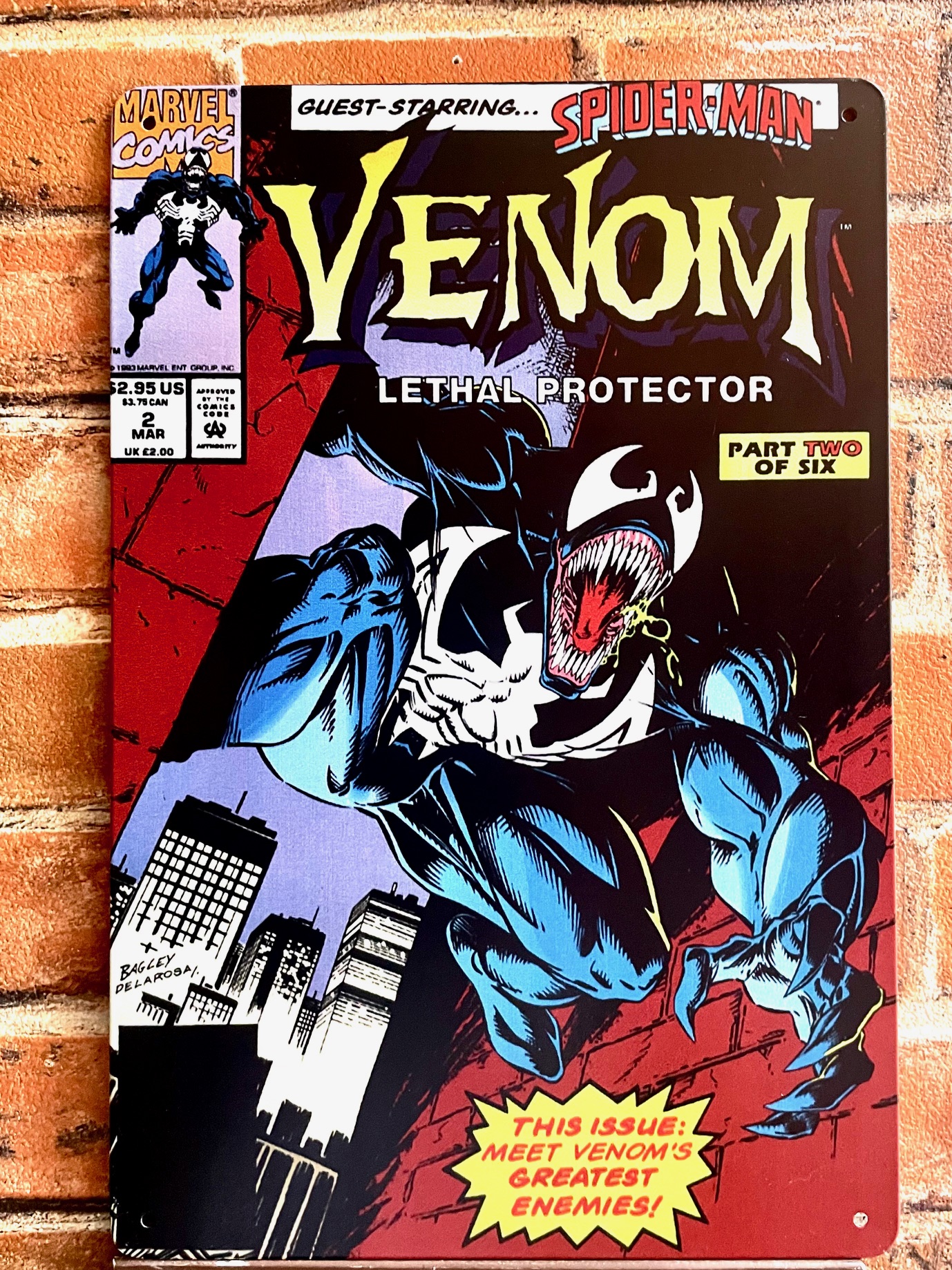 VENOMティンサイン 看板 ブリキ看板 インテリア ディスプレイ レトロ  アメリカン雑貨