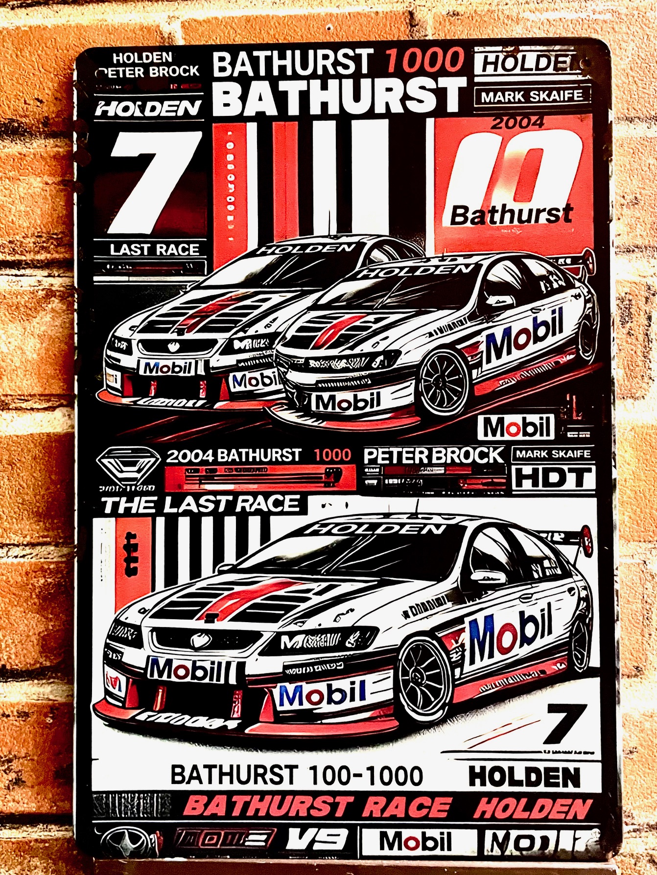 BATHURSTティンサイン 看板 ブリキ看板 インテリア ディスプレイ レトロ  アメリカン雑貨