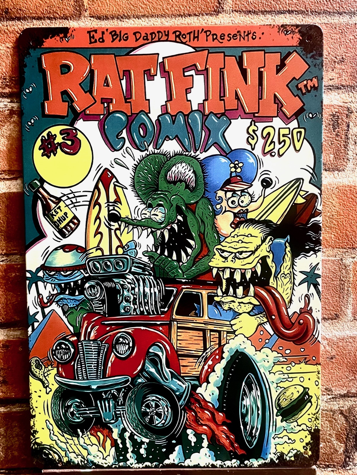 RF COMIXティンサイン  看板 ブリキ看板 インテリア ディスプレイ レトロ  アメリカン雑貨