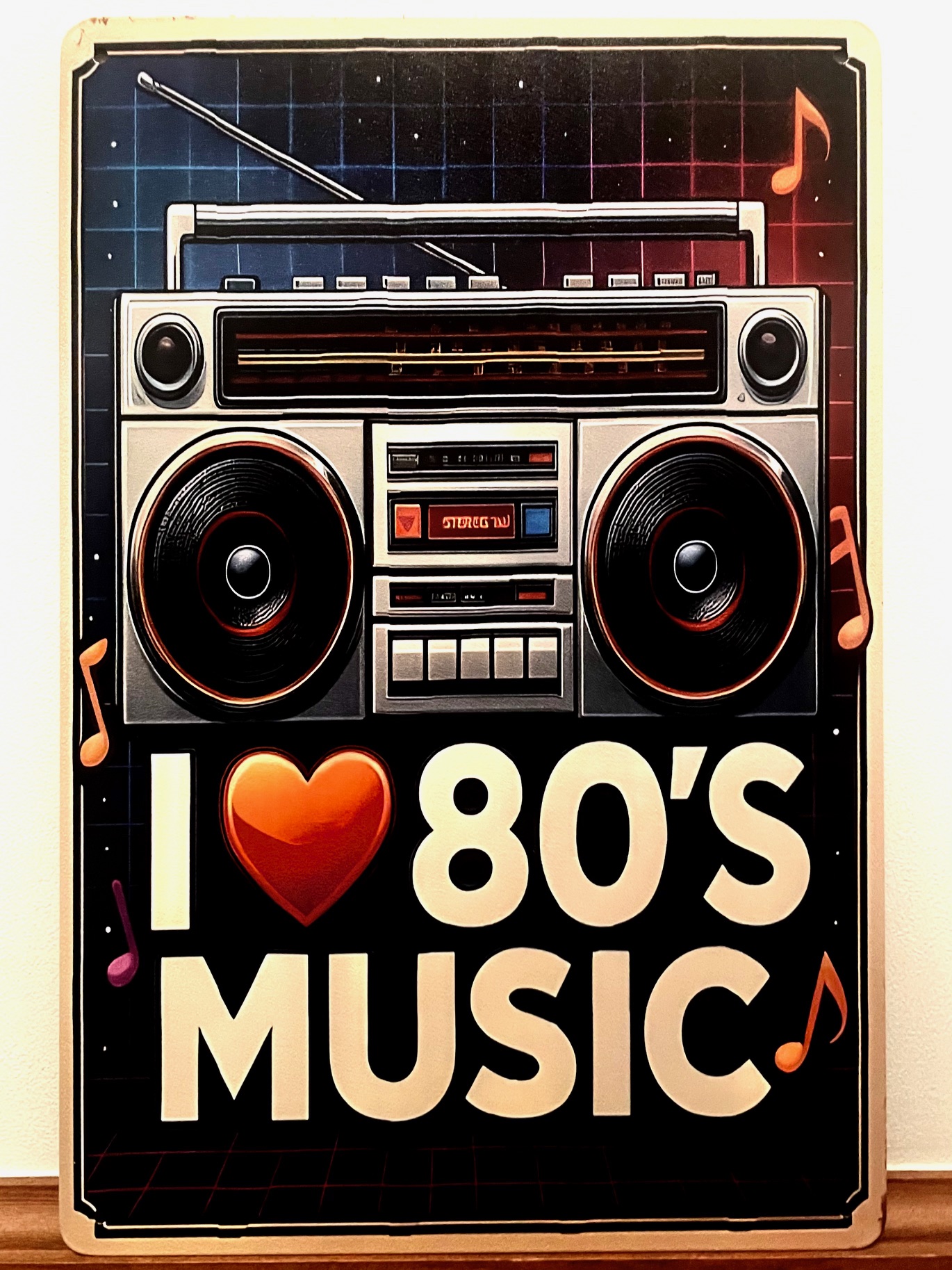 MUSICティンサイン 看板 インテリア ディスプレイ レトロ  映画 アメリカン雑貨