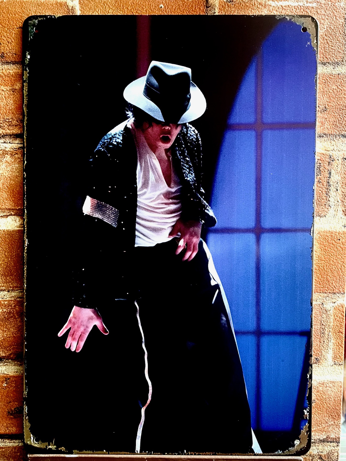 MJ bj ティンサイン 看板 インテリア ディスプレイ レトロ  アメリカン雑貨