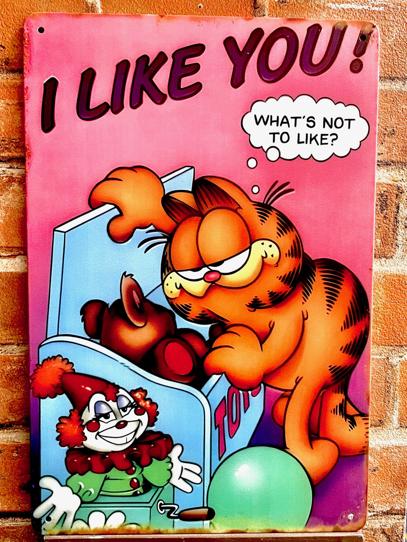 GF Pnkティンサイン 看板 インテリア ディスプレイ レトロ  映画 アメリカン雑貨