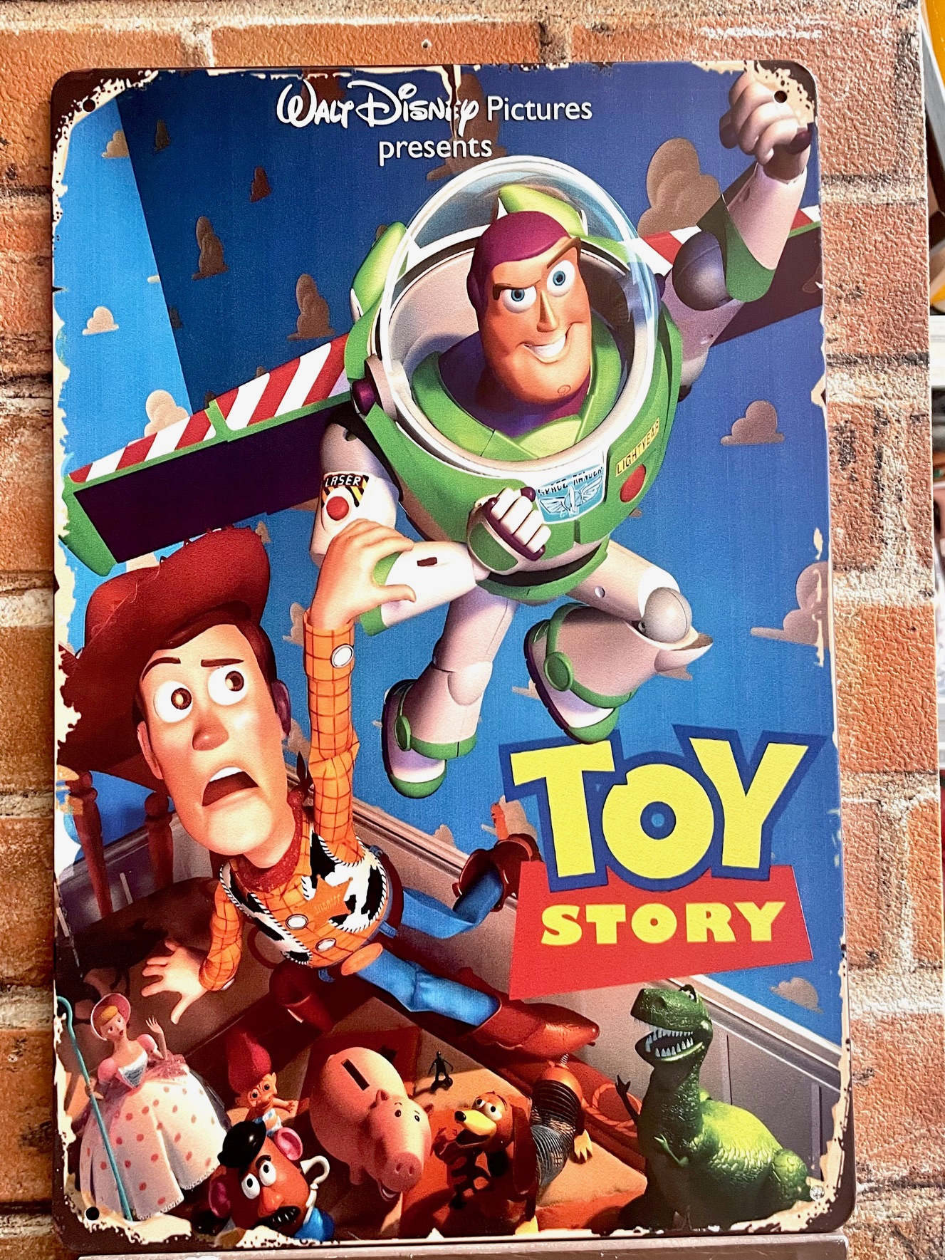 TOY ティンサイン 看板 インテリア ディスプレイ   映画 アメリカン雑貨