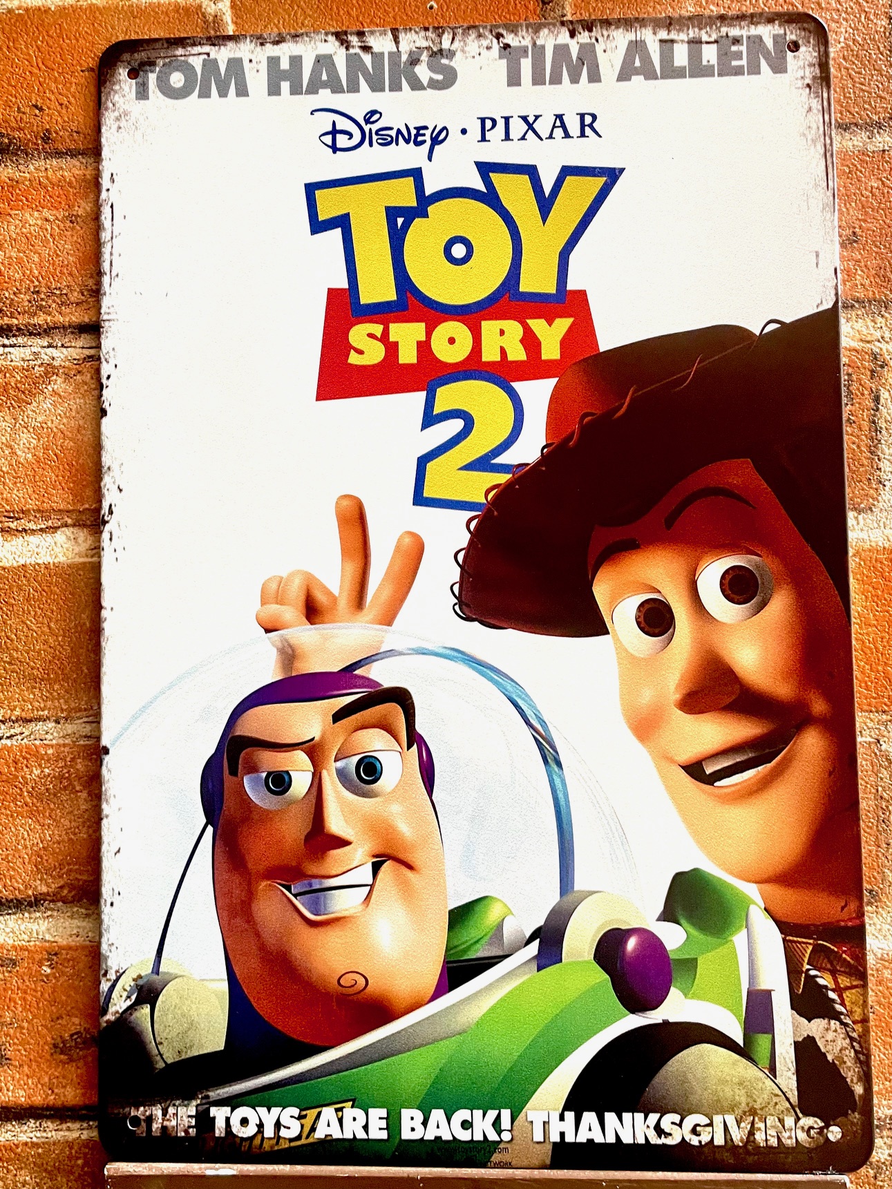 TOY2 ティンサイン 看板 インテリア ディスプレイ   映画 アメリカン雑貨