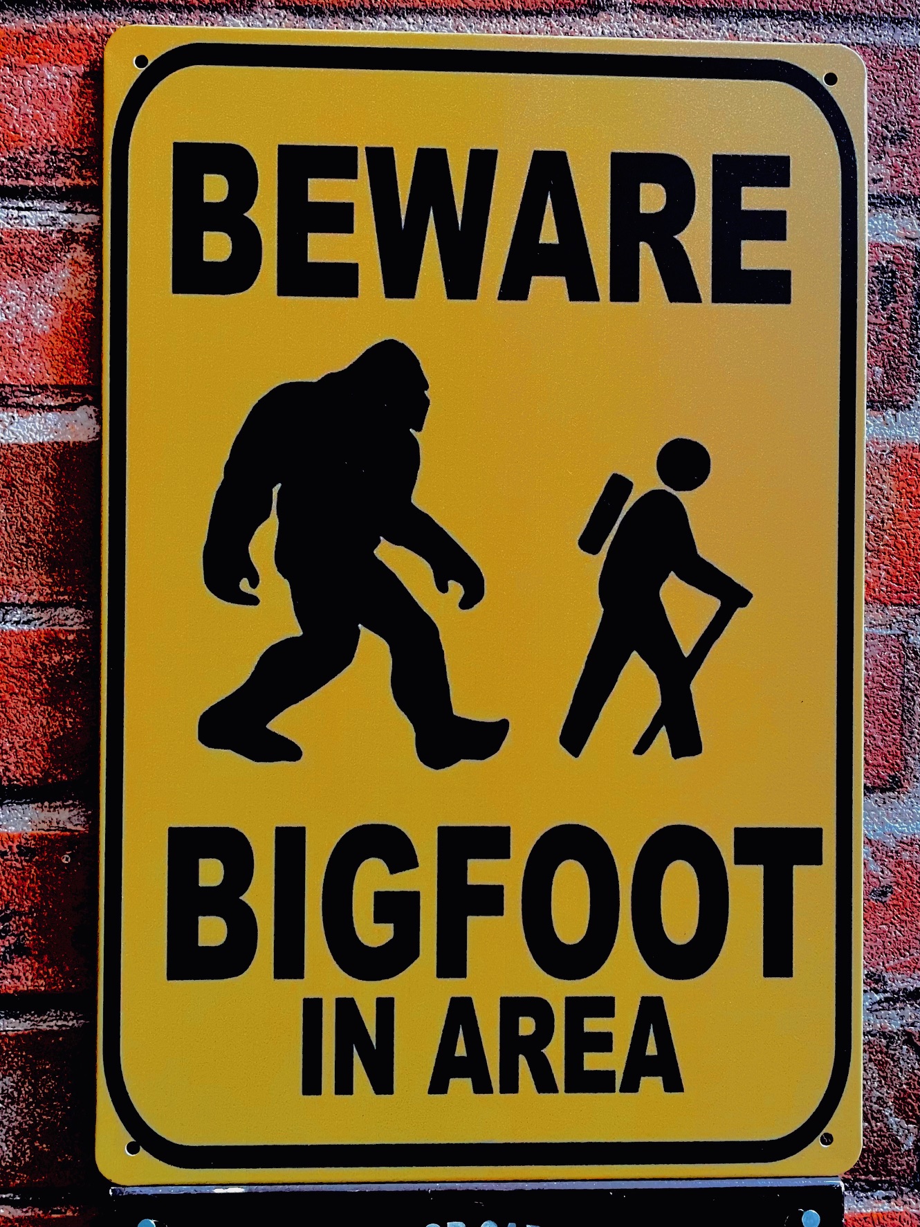 BIG FOOTティンサイン  看板 ブリキ看板 インテリア ディスプレイ レトロ  アメリカン雑貨