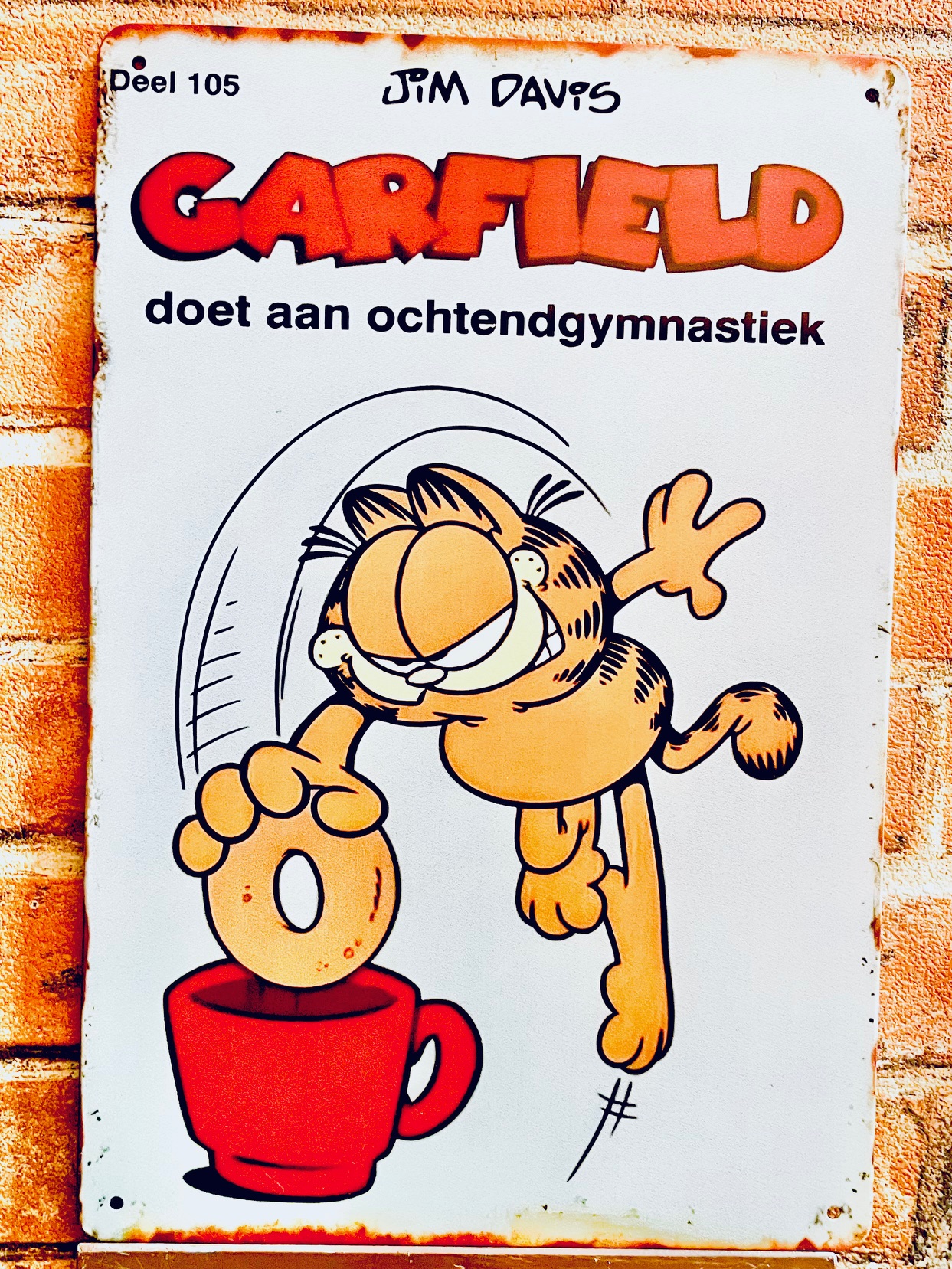 DOET AANティンサイン  看板 ブリキ看板 インテリア ディスプレイ レトロ  アメリカン雑貨