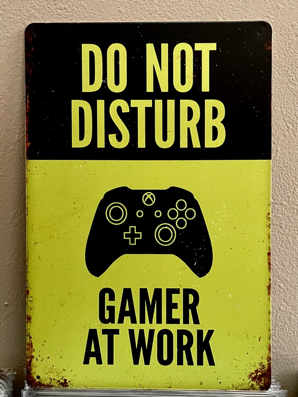 GAMER ATティンサイン  看板 ブリキ看板 インテリア ディスプレイ レトロ  アメリカン雑貨