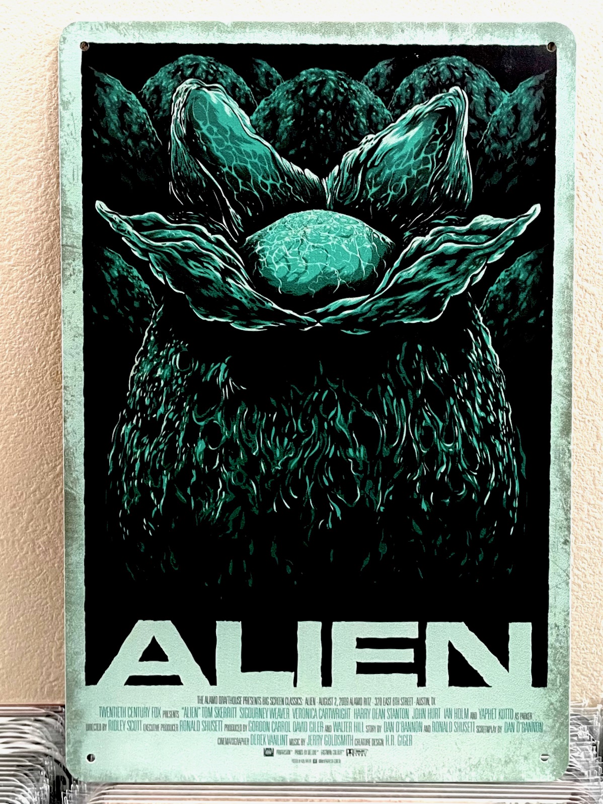 ALIENティンサイン看板 ブリキ看板 インテリア ディスプレイ レトロ  アメリカン雑貨