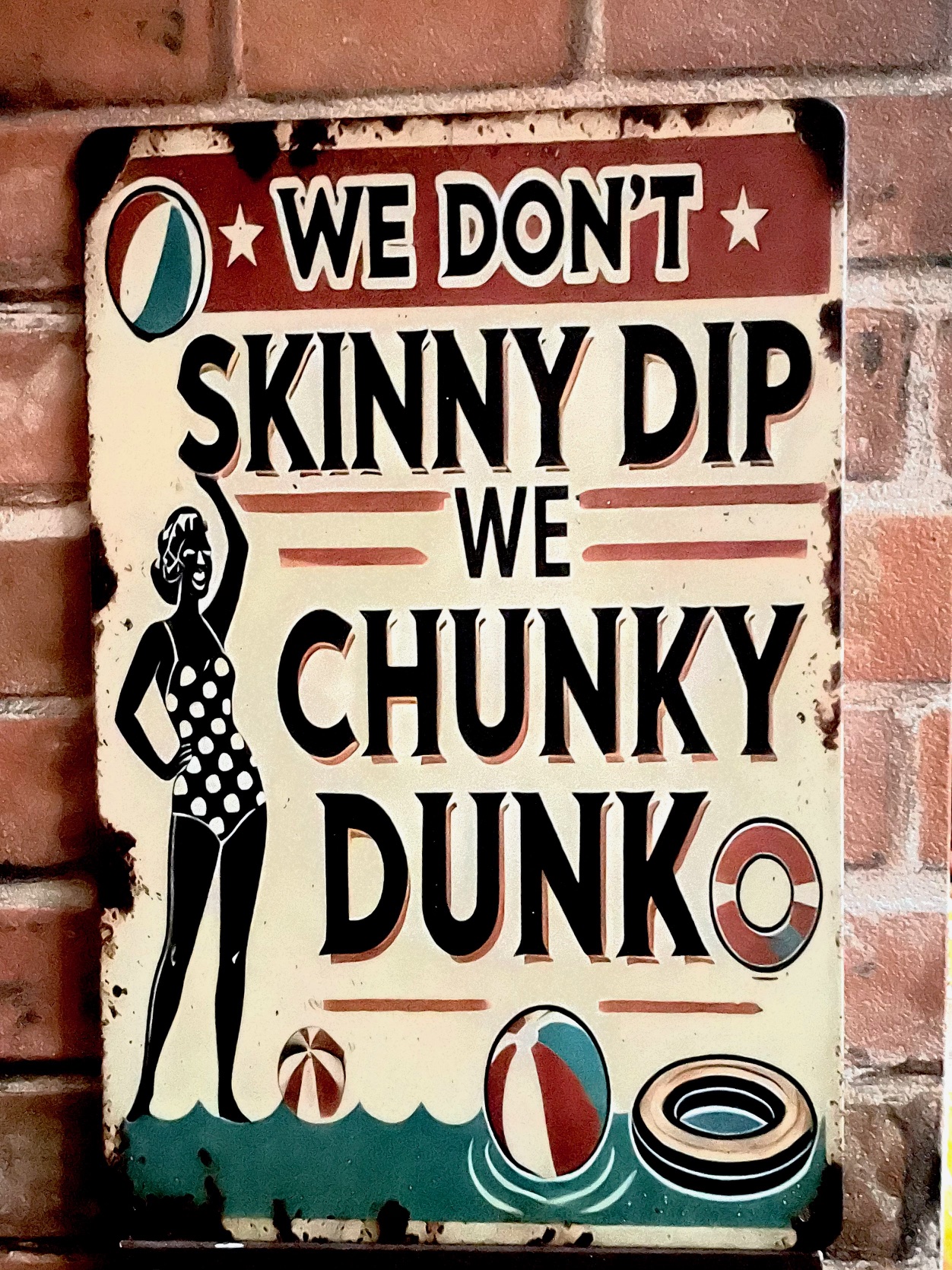 CHUNKYDUNKティンサイン  看板 ブリキ看板 インテリア ディスプレイ レトロ  アメリカン雑貨