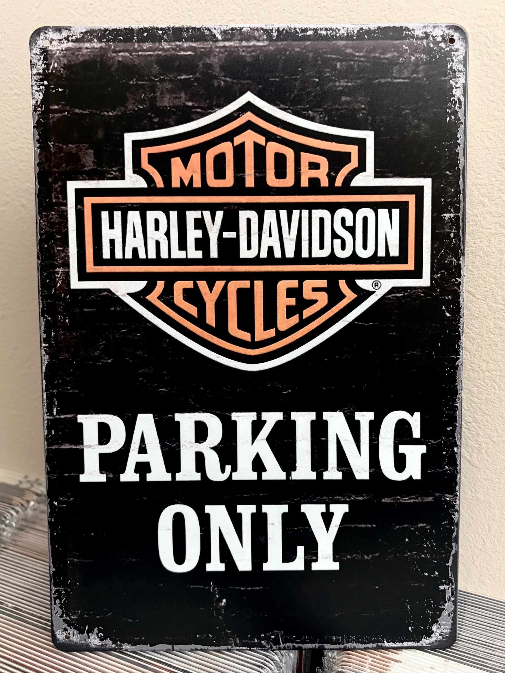 HARLEY  看板 ブリキ看板 インテリア ディスプレイ レトロ  アメリカン雑貨