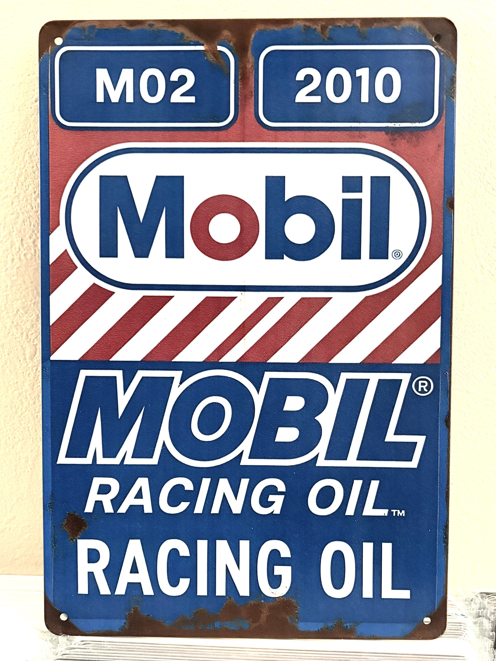 MO2 MOBIL看板 ブリキ看板 インテリア ディスプレイ レトロ  アメリカン雑貨