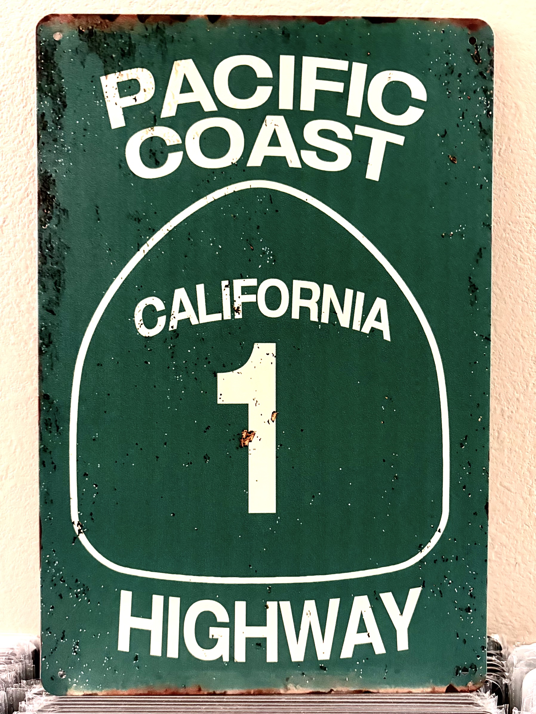 PACIFIC COAST看板