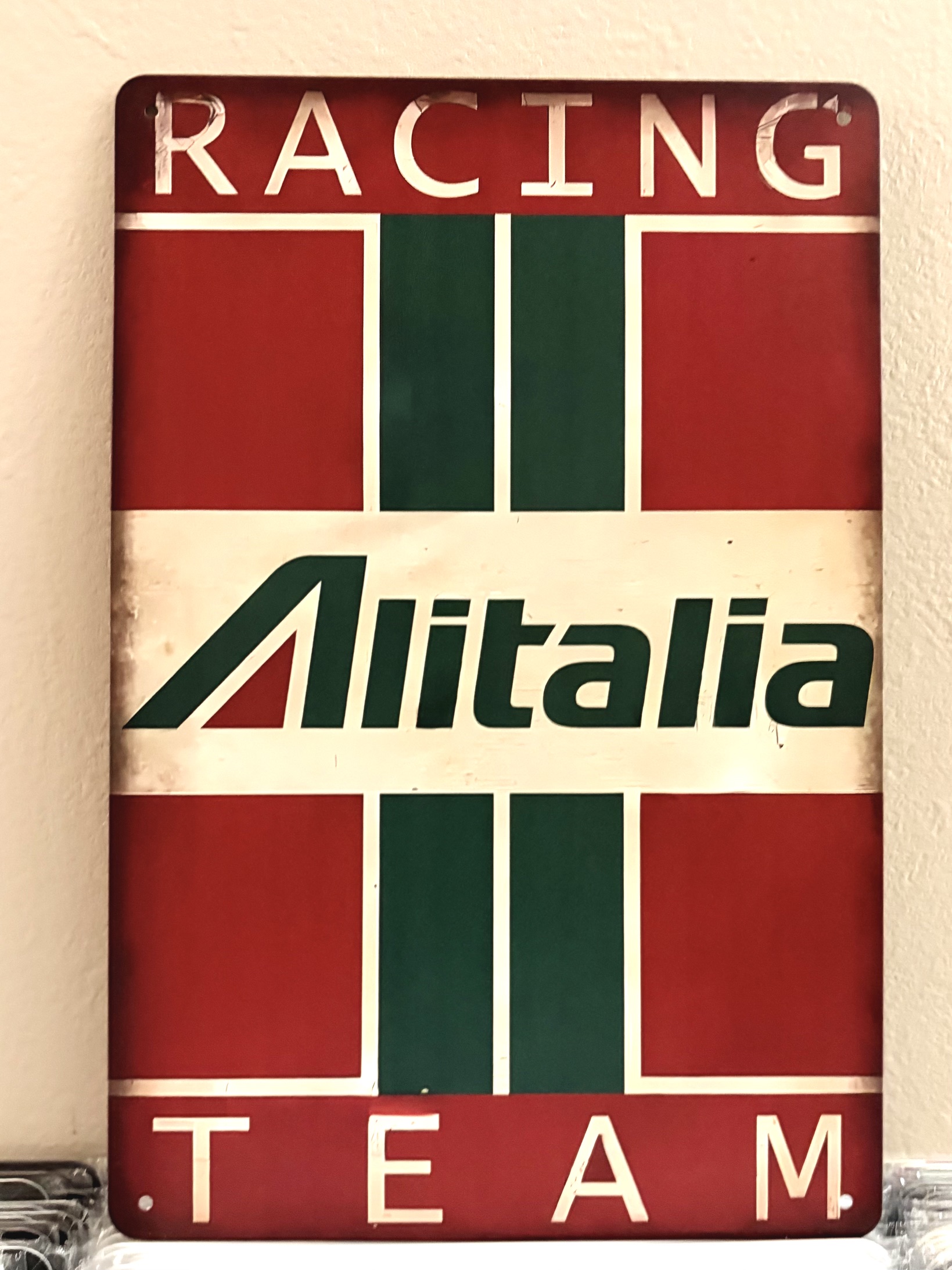 ALITALIA ティンサイン