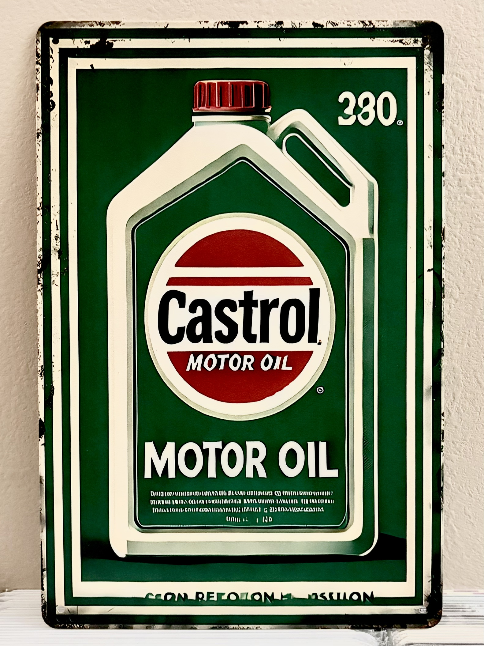 CASTROL330ティンサイン