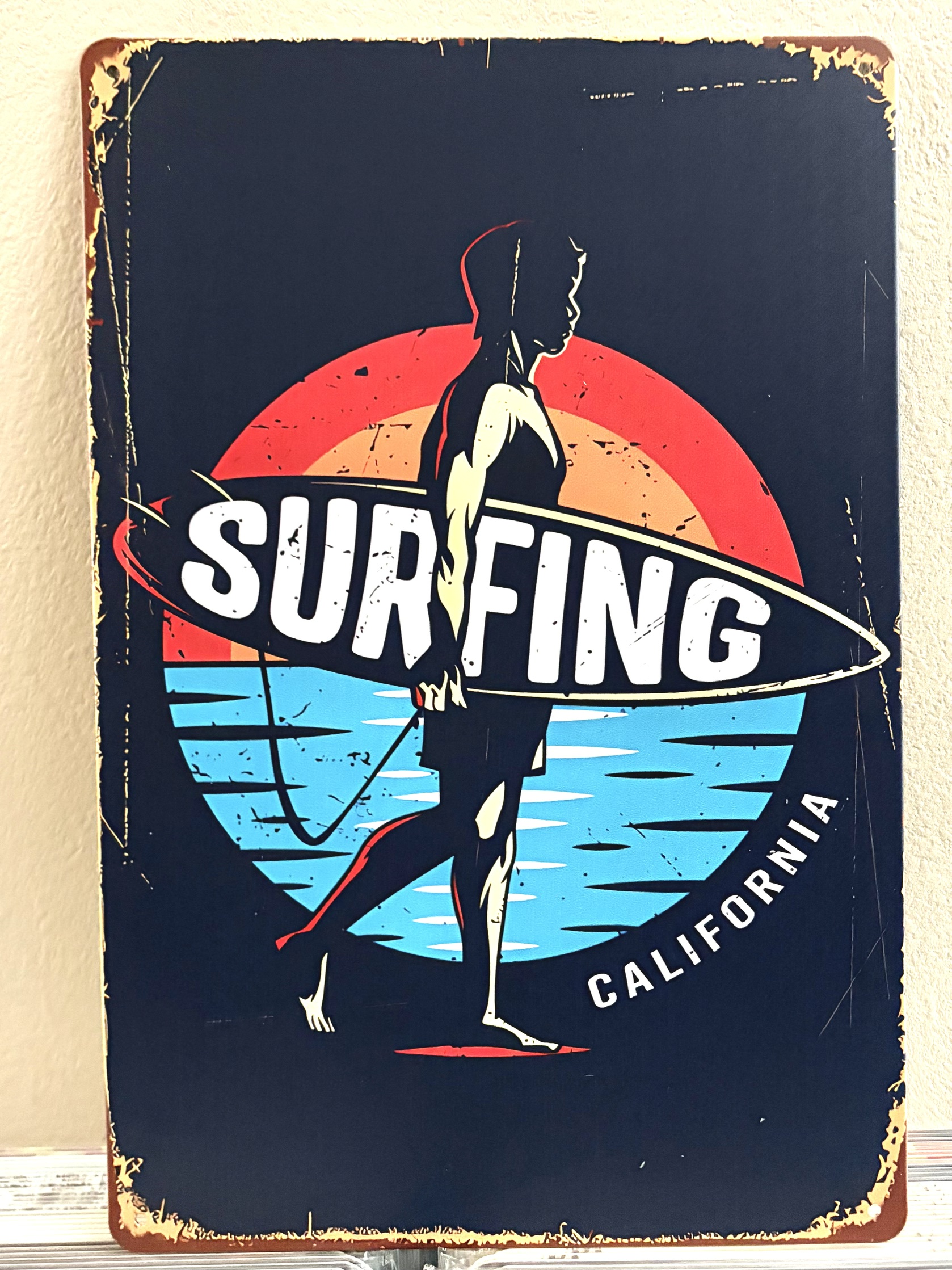 SURFING ティンサイン