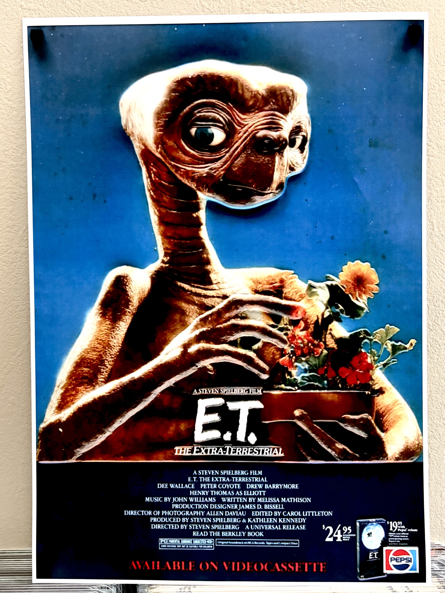 E.T. PEPSI  B4サイズポスター