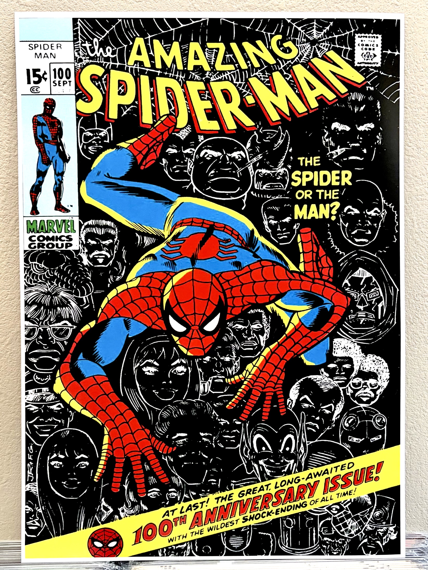 SPIDER 100 SEP B4サイズポスター