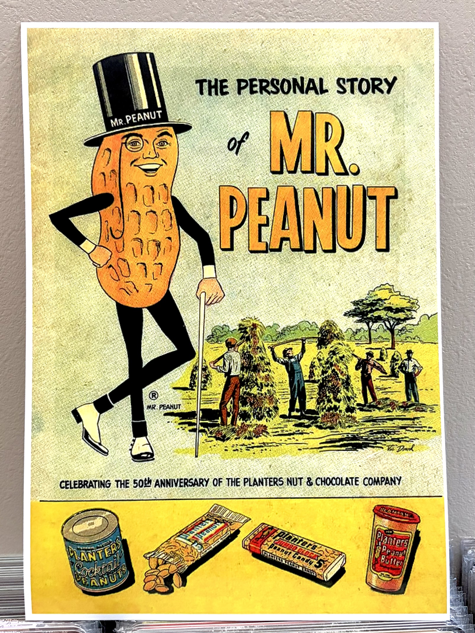 MR.PEANUT B4サイズポスター