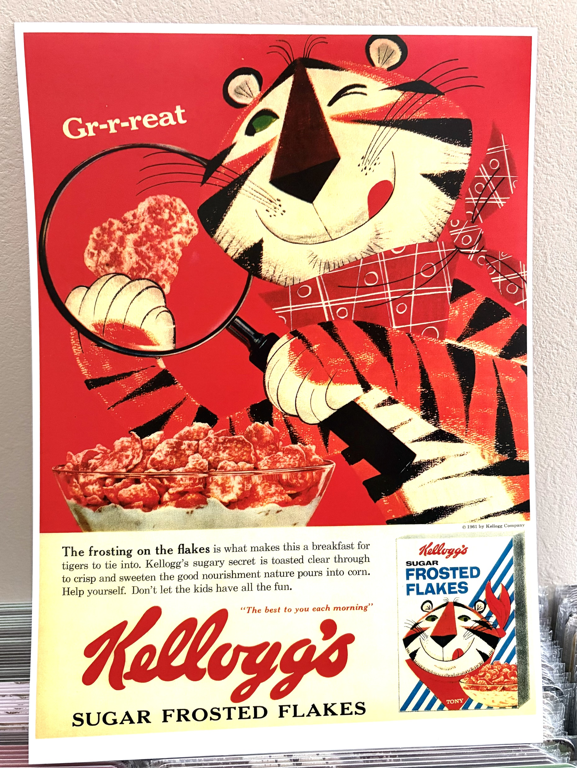 KELLOGGS B4サイズポスター