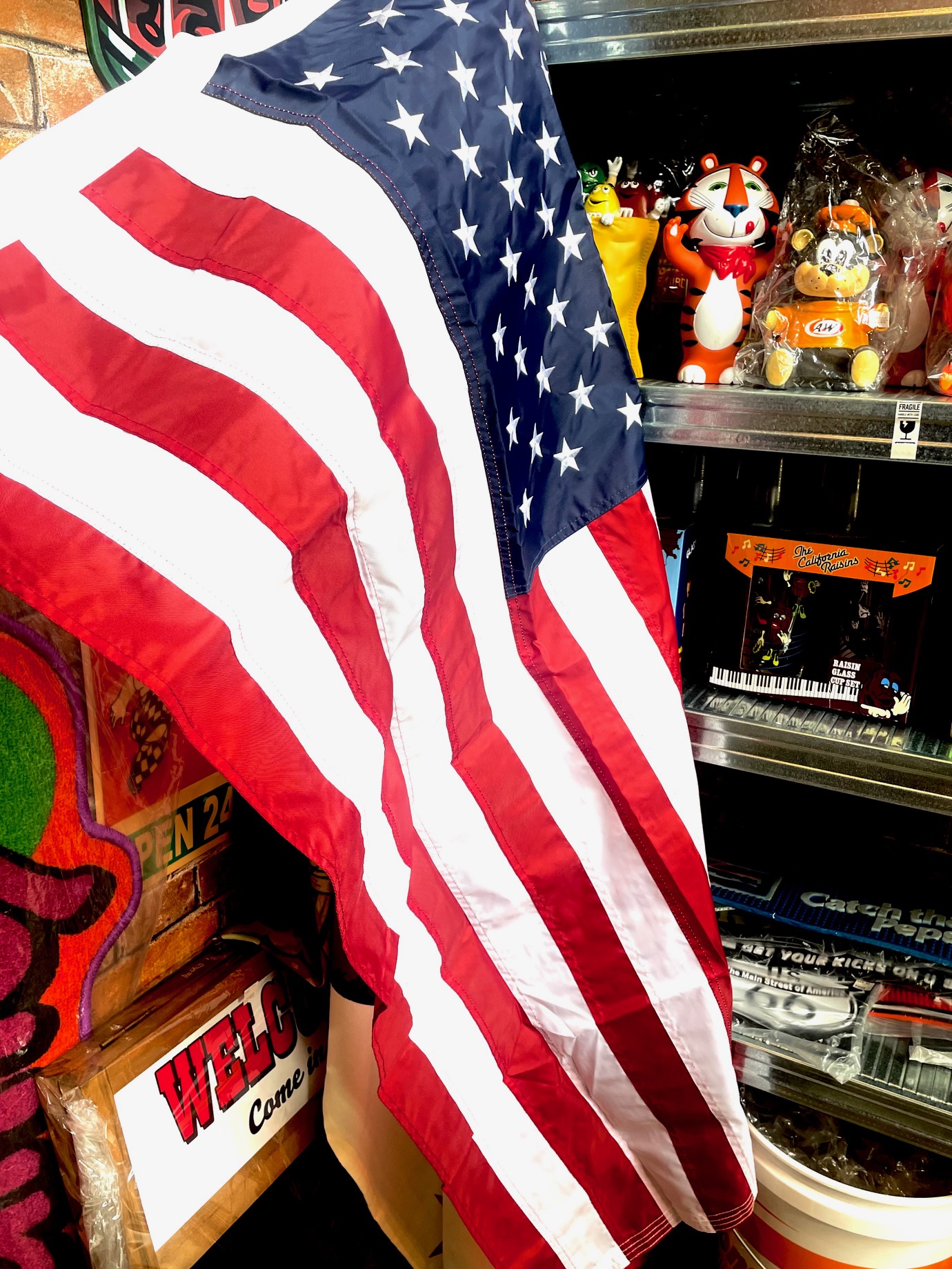 アメリカ国旗　MADE IN USA