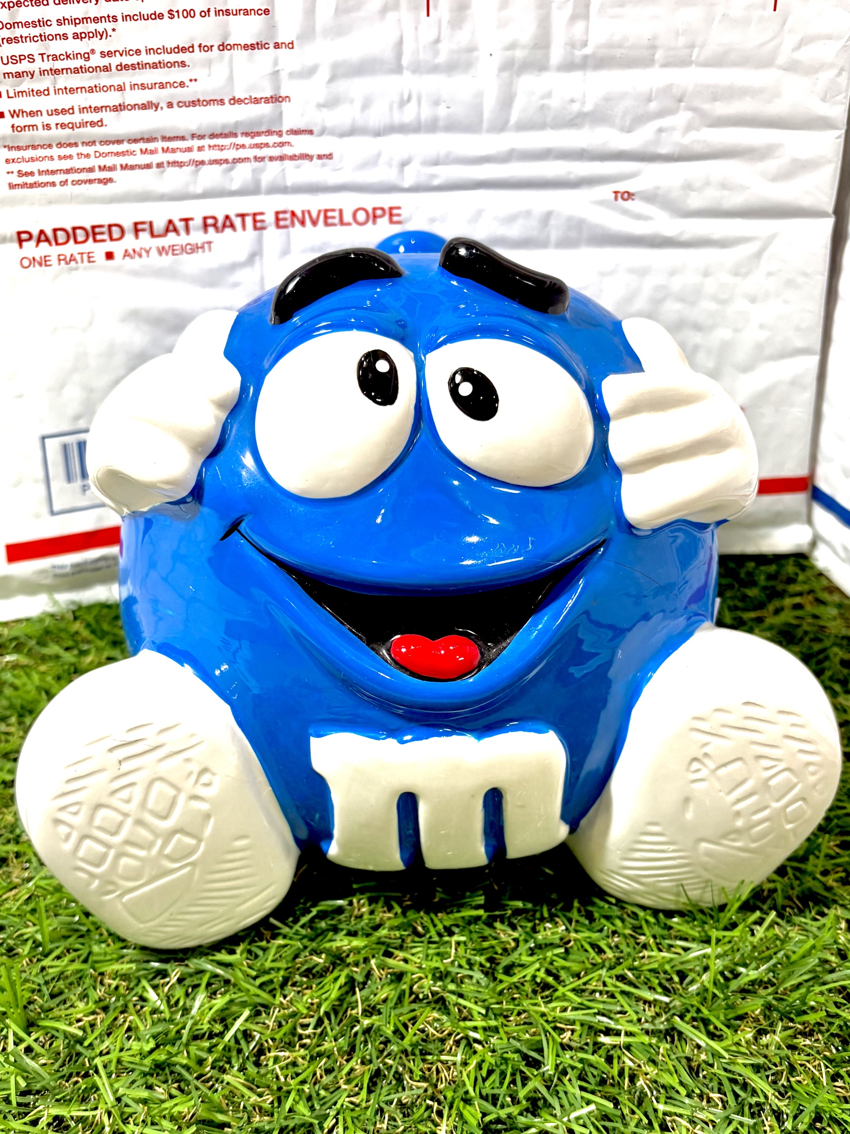 M&M's　ブルースナック　セラミックフィギュア
