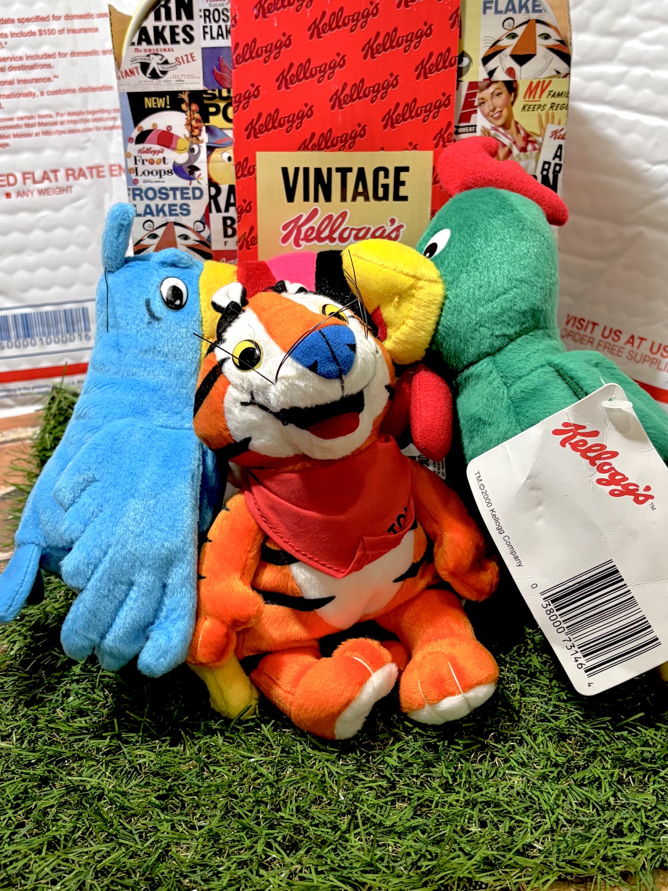 ケロッグ キャラター マスコット3体セット